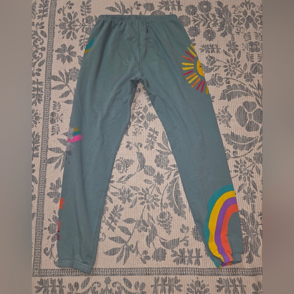 Natural Life Graphic Sunshine Boho Sweatpants NWOT Medium - Picture 3 of 7